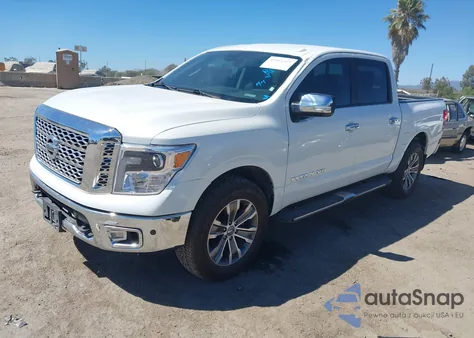2019 Nissan Titan Sl из США, поврежденный, VIN 1N6AA1E5XKN509964
